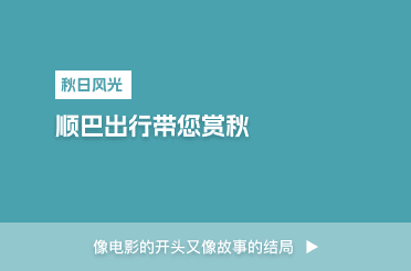 顺巴出行带你赏秋