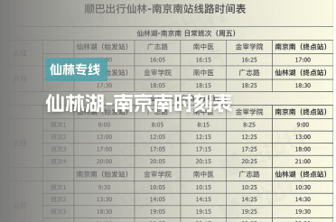 仙林湖上车点